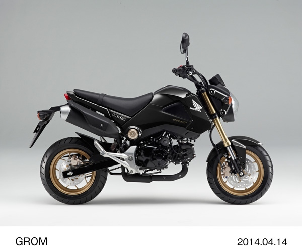 ホンダがカラーバリエーションを変更して15日に発売した125ccスポーツモデル「グロム」