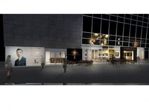 東京・六本木ヒルズに4月29日から5月18日の期間限定で開設する「竹鶴」ブランドのオフィシャルBAR。そこでは、竹鶴政孝がスコットランドで学んだウイスキーづくりのミュージアムとしての展示も行なう 東京・六本木ヒルズに4月29日から5月18日の期間限定で開設する「竹鶴」ブランドのオフィシャルBAR。そこでは、竹鶴政孝がスコットランドで学んだウイスキーづくりのミュージアムとしての展示も行なう