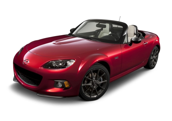 Mazda MX-5（日本名・マツダロードスター）の誕生25周年を記念した特別仕様車「Mazda MX-5 Miata 25th Anniversary Edition」