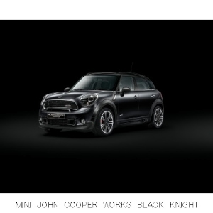 「MINI　John　Cooper　Works　Crossover」と「MINI　John　Cooper　Works　Paceman」の特別仕様車「MINI　John　Cooper　Works　Black　Knight」