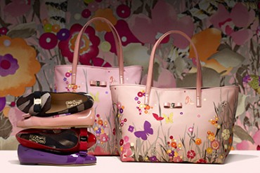 フェラガモから伊勢丹限定コレクション - “サヴァンナ”がテーマの華やかなバッグやシューズ