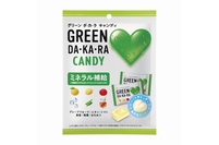 機能性飲料「GREEN DA・CA・RA」を飴にした「GREEN DA・KA・RA　キャンディ（袋）」