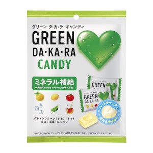 機能性飲料「GREEN DA・CA・RA」を飴にした「GREEN DA・KA・RA　キャンディ（袋）」