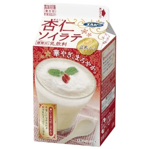 華やかな香りの乳飲料「杏仁ソイラテ」