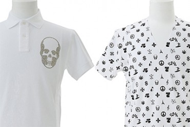 ルシアン ペラフィネ、クリスタルスカル入り限定Tシャツとポロシャツ発売