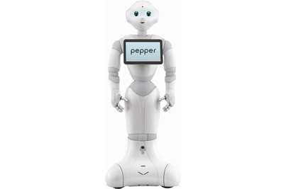 ソフトバンクモバイルが公開した人型ロボット「Pepper（ペッパー）」