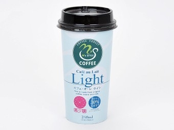 「希少糖」を使ったチルド飲料「M’s  STYLE　カフェオレライト」
