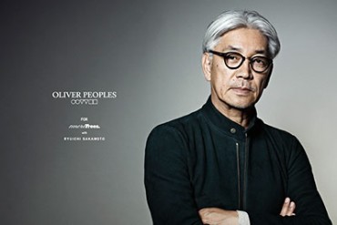 オリバーピープルズ×坂本龍一のモア・トゥリーズがコラボ - 世界初、国産杉のアイウェアも