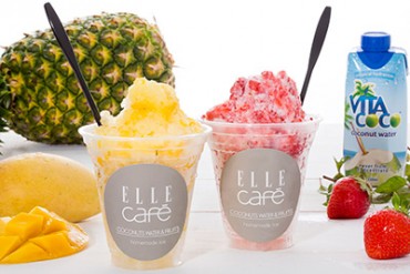 エル カフェからココナッツウォーター「ビタココ」を使った夏季限定かき氷登場！