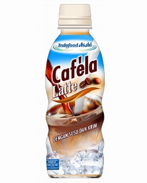 アサヒグループの合弁会社がインドネシア人の嗜好にあわせて開発したラテタイプのペットボトルコーヒー飲料「Caféla（カフェラ）」
