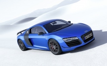 アウディジャパンはが6台限定で国内販売する「Audi R8 LMX」。ルマン24時間耐久レースを冠し、レーザーハイビームを搭載する。