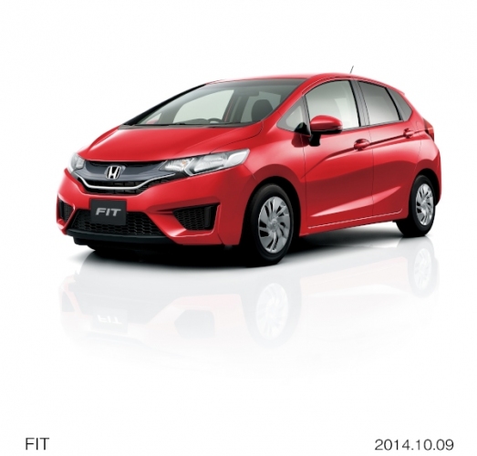 ホンダが一部改良して10日に発売するコンパクトカー「FIT（フィット）」（写真提供：ホンダ）