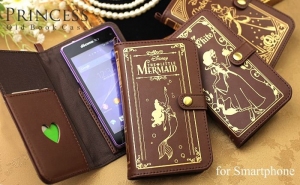 Hameeは、ディズニープリンセス達が描かれた洋書風手帳型ケース、「ディズニーキャラクター/Old Book Case for スマートフォン/プリンセス 」と「ディズニーキャラクター/Old Book Case for スマートフォンアナと雪の女王」の販売を開始した。