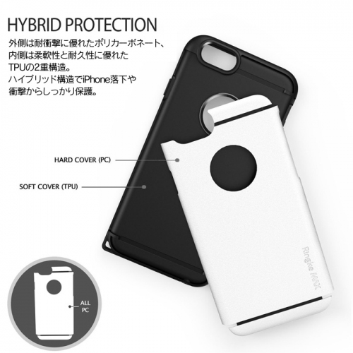 クールな見た目でしっかりとiPhone6を守るタフネスケース『Ringke MAX for iPhone6』