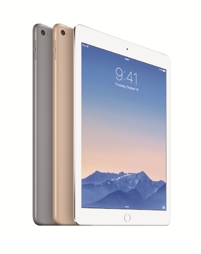 アップルは、薄型タブレット「iPad Air」の新モデル「iPad Air 2」を発表した（写真提供：アップル）