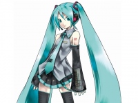 画像は初音ミク。アニメなどのキャラと思っている方も多いかもしれないが、元はクリプトン・フューチャー・メディアが発売している合成音声ソフト。ニューヨークではコミコンはもちろん、初音ミクのアートギャラリーも話題を呼んでいる。