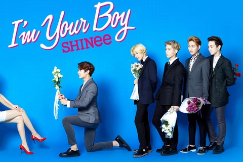 男性アイドルグループSHINeeの日本版3rd アルバム『I'm Your Boy』が10月29日より韓国でもリリースされた。写真：SMエンターテインメント