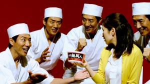 日清食品は、「日清麺職人」の新CM『この麺いかがですか?篇』を13日にオンエア開始した。