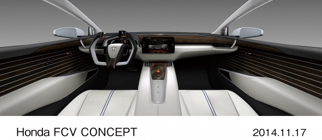 ホンダは、新型FCVのコンセプトカー「Honda FCV CONCEPT」を発表した。(写真提供：ホンダ)