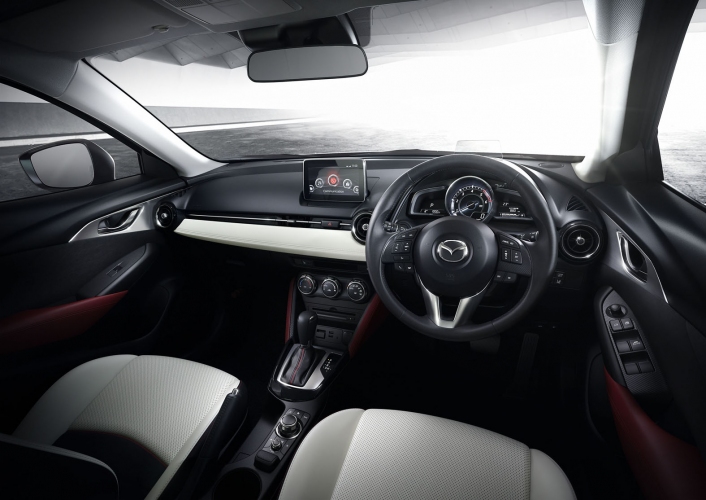 マツダは、2015年春に発売予定の新型コンパクトクロスオーバーSUV「CX-3」のデザインを公開した（写真提供：マツダ）