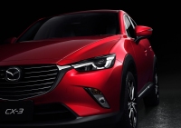 マツダは、2015年春に発売予定の新型コンパクトクロスオーバーSUV「CX-3」のデザインを公開した（写真提供：マツダ）