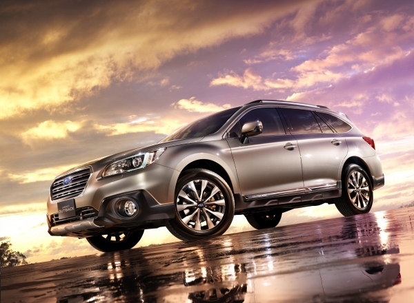 富士重工業の新型「レガシィ アウトバック/B4」が受注好調だ。写真は、「OUTBACK Limited」のエクステリアイメージ（写真提供：富士重工業）