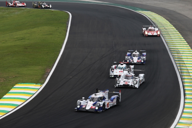 トヨタ・レーシングは、11月30日に開催された「FIA世界耐久選手権シリーズ(WEC)第6戦サンパウロ6時間レース」にて、2位、4位でフィニッシュした（写真提供：トヨタ自動車）