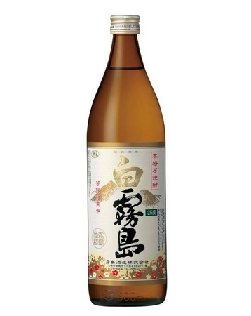 霧島酒造が1月21日に発売する、白麹仕込みの『本格芋焼酎 白霧島』