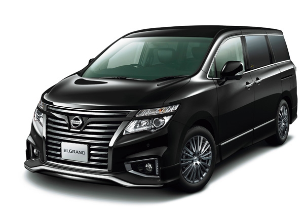 日産自動車のミニバン「エルグランド」の特別仕様車「250ハイウェイスター プレミアム アーバンクロム」(写真提供：日産自動車)