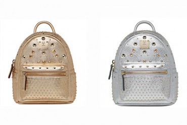 MCMから新作、ゴールド＆シルバーに煌めく機能的な4WAYバッグ