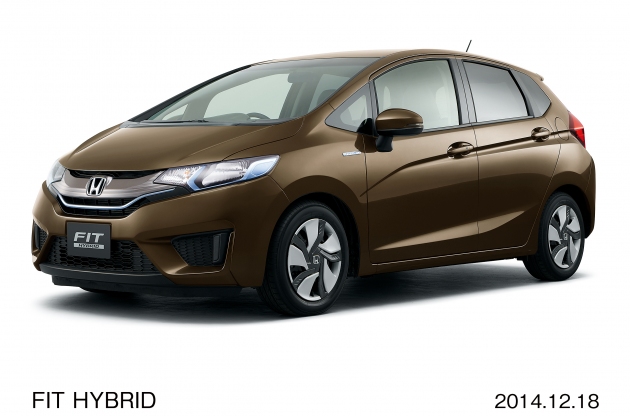 ホンダが一部改良して19日に発売するコンパクトカー「FIT HYBRID(フィット ハイブリッド)」（写真提供：ホンダ）
