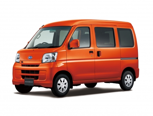 富士重工業が19日に発売した「スバル サンバーバン」の特別仕様車「ブラックインテリアセレクション」（写真提供：富士重工業）
