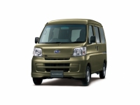 富士重工業が19日に発売した「スバル サンバーバン」の特別仕様車「ブラックインテリアセレクション」（写真提供：富士重工業）