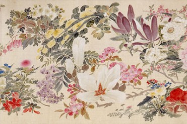 「花と鳥の万華鏡」展が山種美術館で開催、四季花鳥図など明治以降の日本画を中心に約60点