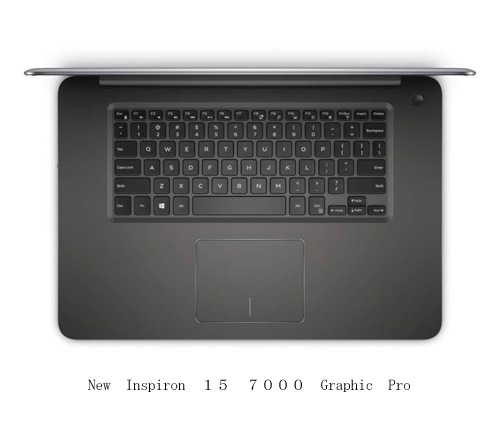 デル初の4K解像度の液晶画面を採用したWindows 8.1搭載ノートパソコン「New Inspiron 15 7000Graphic Pro」（写真：同社発表資料より）