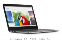 デル初の4K解像度の液晶画面を採用したWindows 8.1搭載ノートパソコン「New Inspiron 15 7000Graphic Pro」（写真：同社発表資料より）