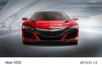 ホンダが北米国際自動車ショーで世界初披露したAcura新型「NSX」 （本田技研工業の発表資料より）