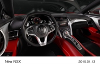 ホンダが北米国際自動車ショーで世界初披露したAcura新型「NSX」 （本田技研工業の発表資料より）