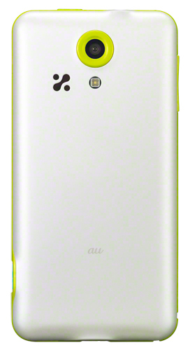 KDDI、沖縄セルラーが1月下旬に発売するau初のジュニア向けスマートフォン「miraie」（写真提供：KDDI）