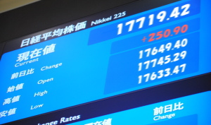 日経平均の前引けは1万7719円42銭(250円90銭高)、TOPIXは1419.30ポイント(17.22ポイント高)、出来高概算(東証1部)は10億8117万株。