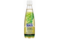 カルピスは『Welch's 100%フルーツスパークリングホワイトグレープ(350ml ペットボトル) 』を2月9日に新発売する。