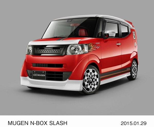 ホンダが「大阪オートメッセ2015」に出展する「MUGEN N-BOX SLASH」（写真提供：ホンダ）