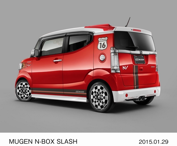ホンダが「大阪オートメッセ2015」に出展する「MUGEN N-BOX SLASH」（写真提供：ホンダ）