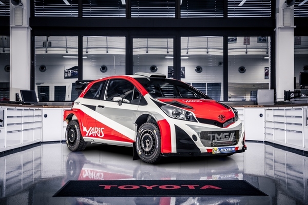 トヨタは30日、2015年のモータースポーツ活動および支援計画を発表した。写真は、Yaris WRC Studio（写真提供：トヨタ自動車）