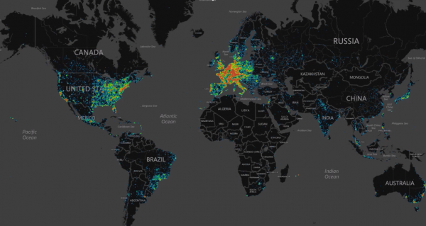 サイバー脅威に関する情報解析（Cyber Threat Intelligence Program）の画面イメージ（日本マイクロソフトの発表資料より）