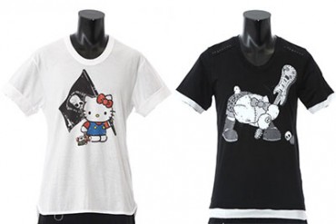 ロエン×ハローキティ、ロックテイストなコラボTシャツ発売 