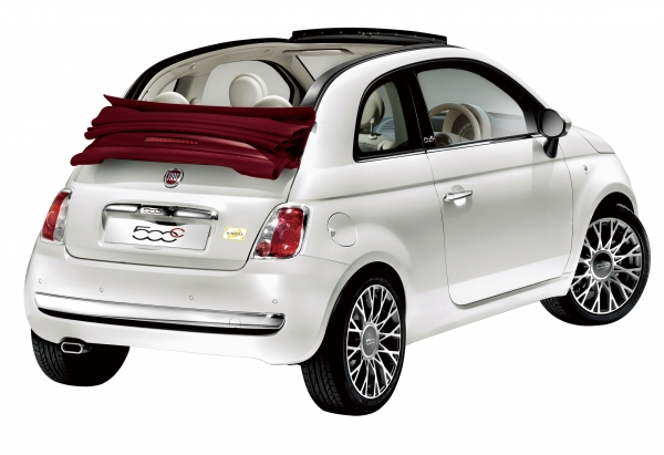 FCAジャパンが40台限定で販売する「Fiat 500C Mimosa」（FCAジャパンの発表資料より）