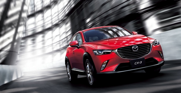 マツダが発売した新型コンパクトクロスオーバーSUV「マツダ CX-3」（写真提供：マツダ）