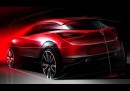 マツダが発売した新型コンパクトクロスオーバーSUV「マツダ CX-3」のデザインスケッチ（写真提供：マツダ）