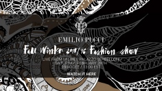 「エミリオ・プッチ(EMILIO PUCCI)」2015-16秋冬コレクションをミラノからライブ配信